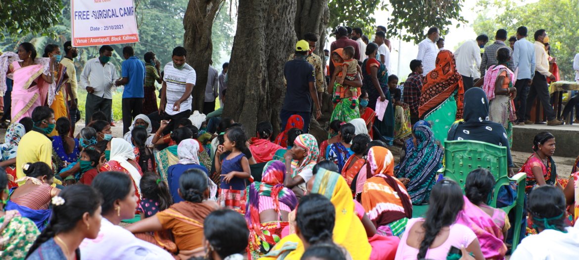 In Orissa, a Pre-operative Free Medical Camp Was Held.