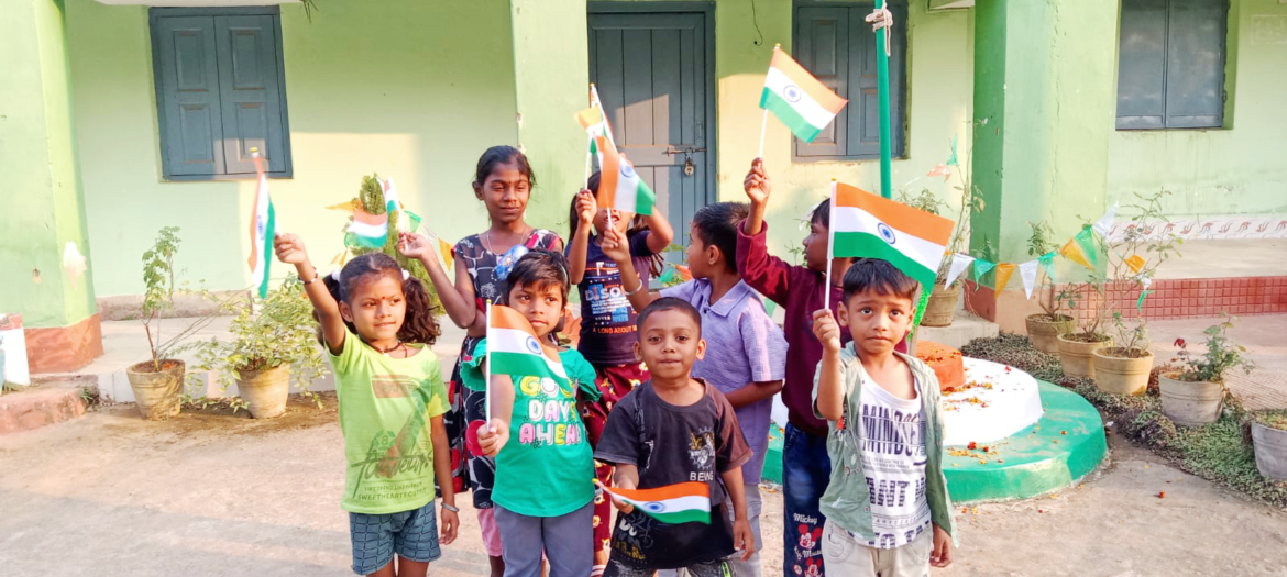 Celebrating Republic Day with Open Doors Learning Project: Empowering Marginalized Children in India’s Remotest Villages.